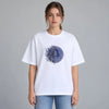 Lord Krishna Flute Art Oversized T-Shirt