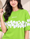 Puff Print Floral T-Shirt
