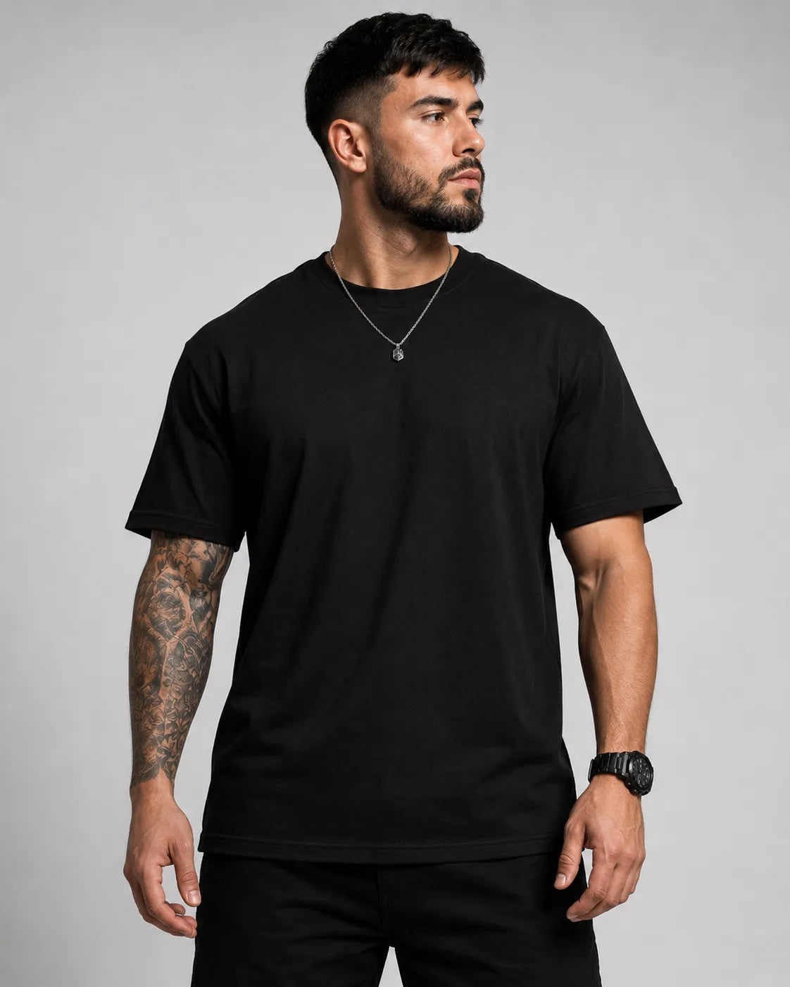 Chase. Believe. Conquer. —Virat Kohli Oversized Graphic Tee