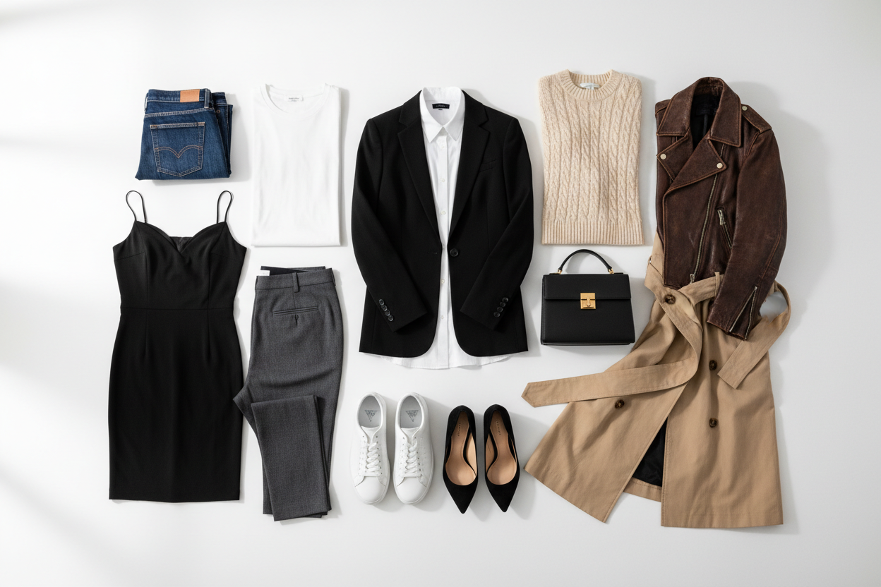 12 Must-Have Wardrobe Essentials for a Versatile Closet | Stichix