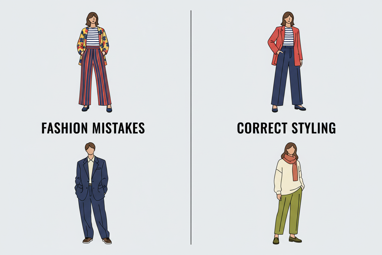 10 Common Styling Mistakes People Make — And How to Fix Them | Stichix