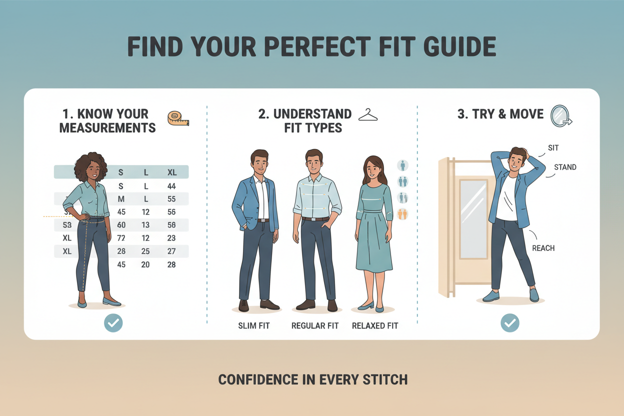 Slim, Regular, Relaxed or Oversized? How to Choose the Right Fit | Stichix