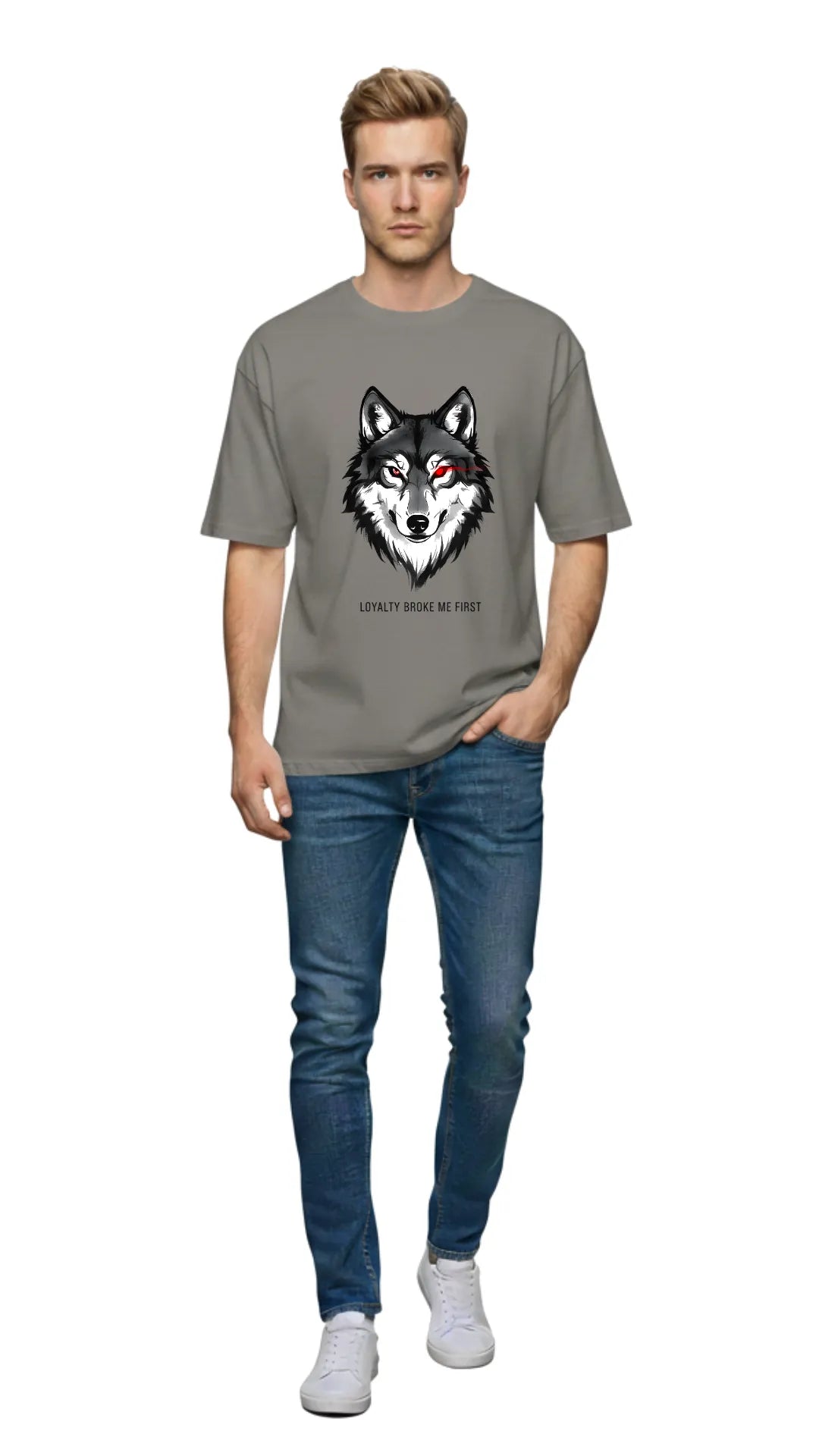 Male Quote Oversize T-shirt