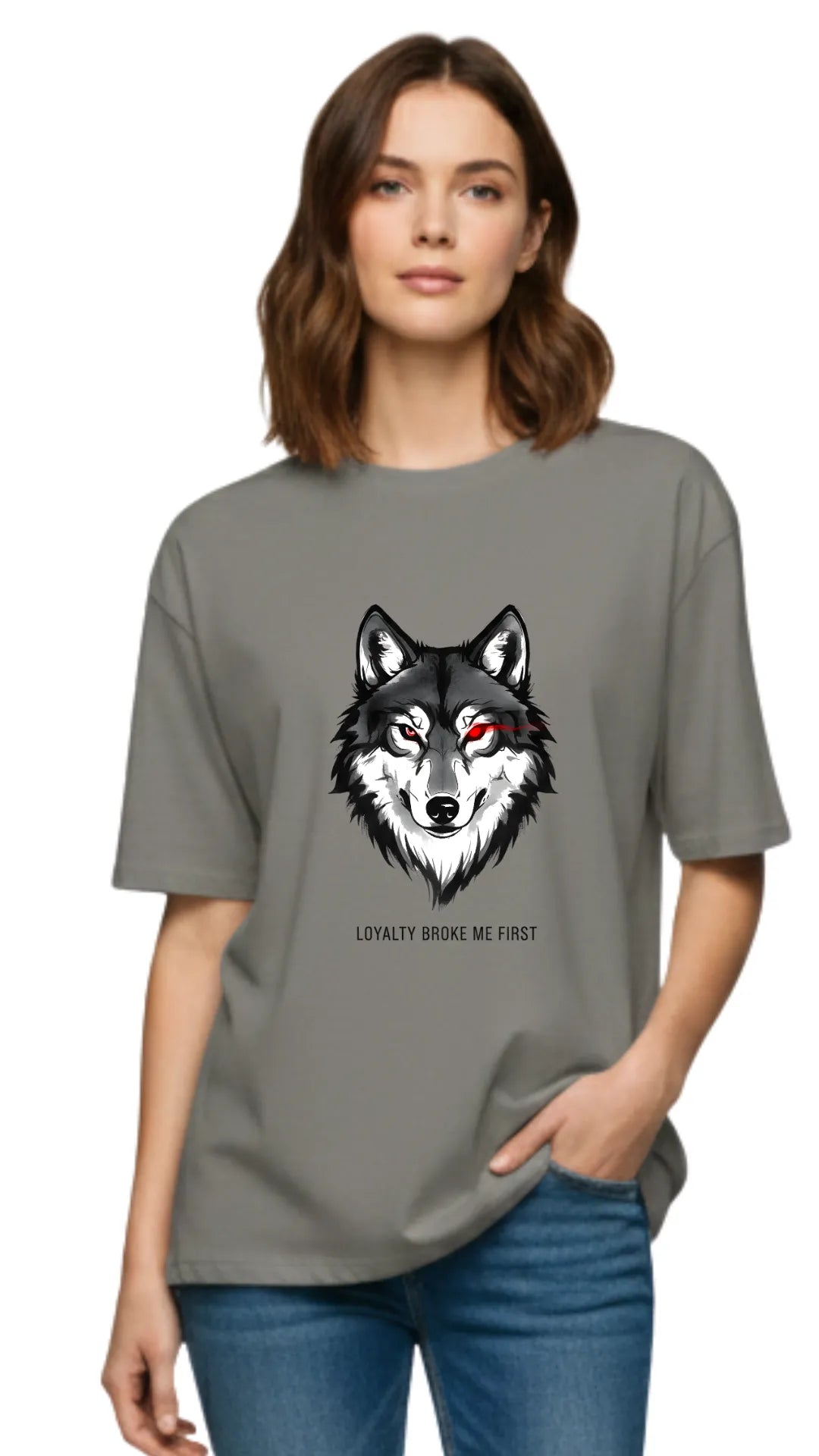 Female Quote Oversize T-shirt
