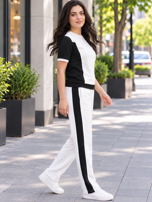 Black & White Co-Ord Set