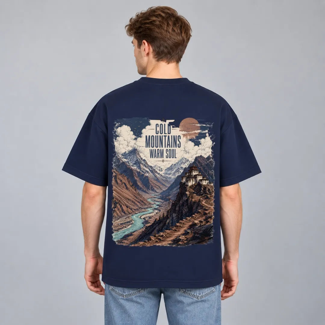 Cold Mountains Warm Soul Graphic T-Shirt