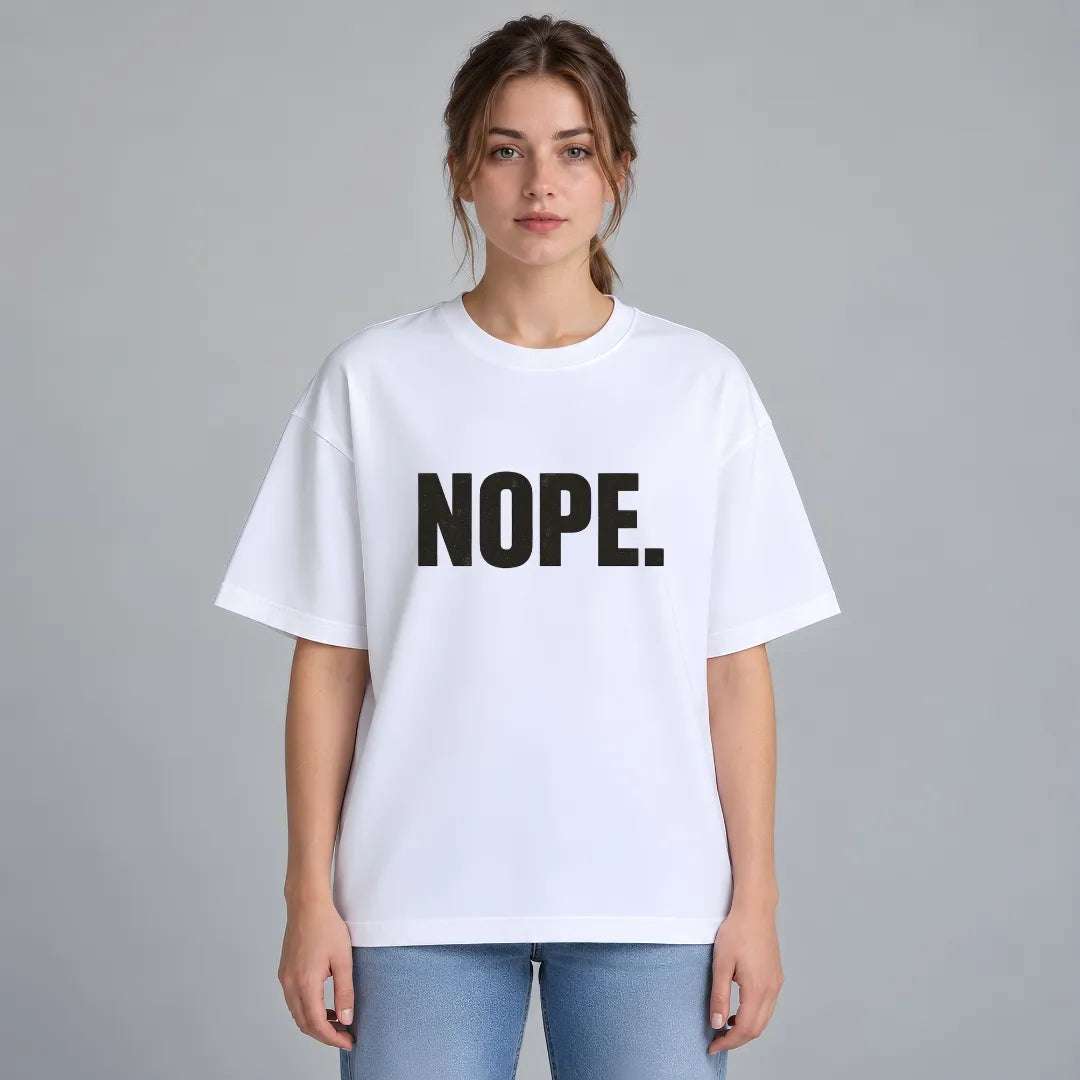 NOPE Oversized T-Shirt