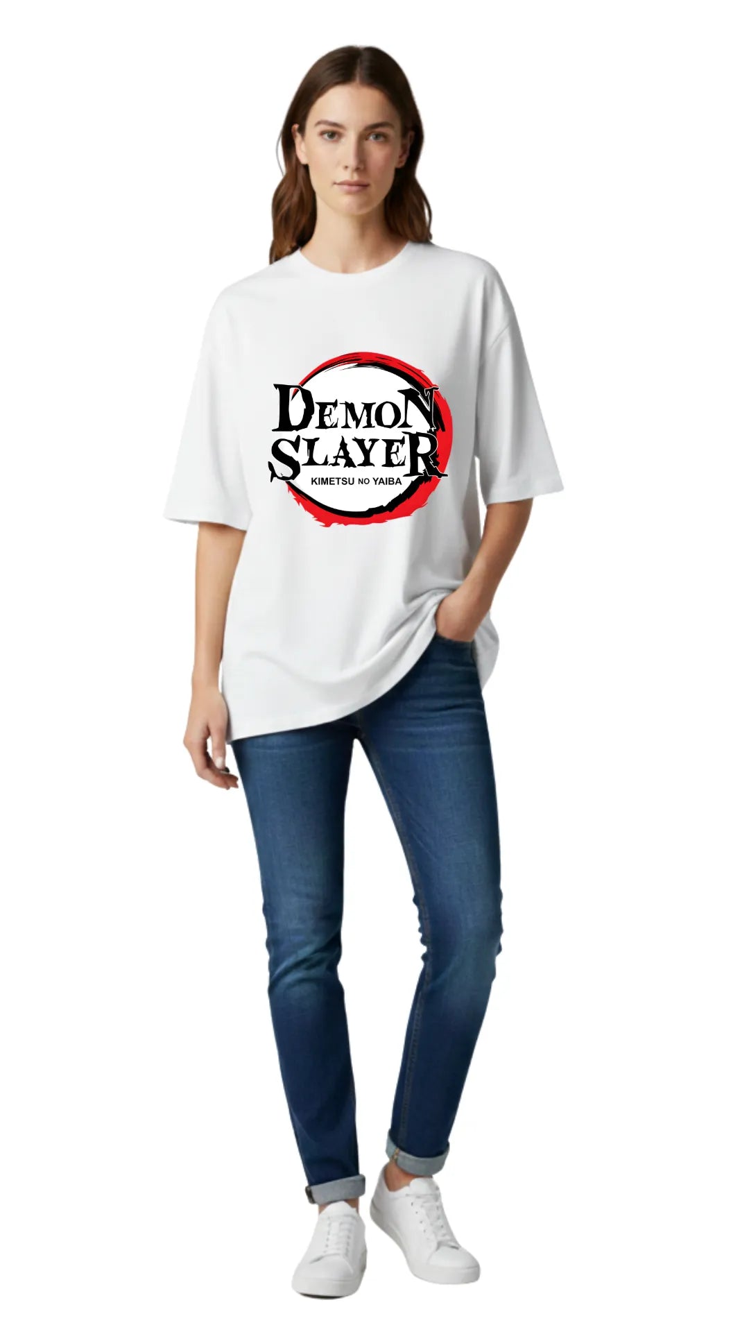 Female Anime Oversize T-shirt