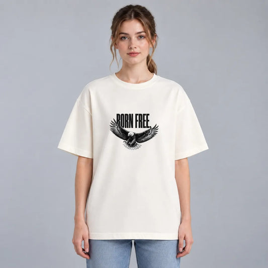 Born Free Eagle Graphic T-Shirt
