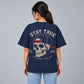 Stay True Skull Oversized T-Shirt