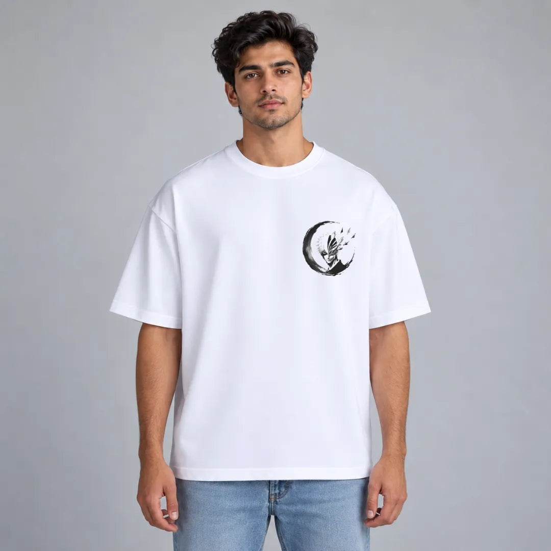 Ink Wash Samurai Graphic T-Shirt