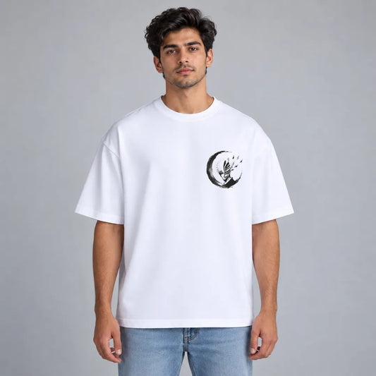 Ink Wash Samurai Graphic T-Shirt