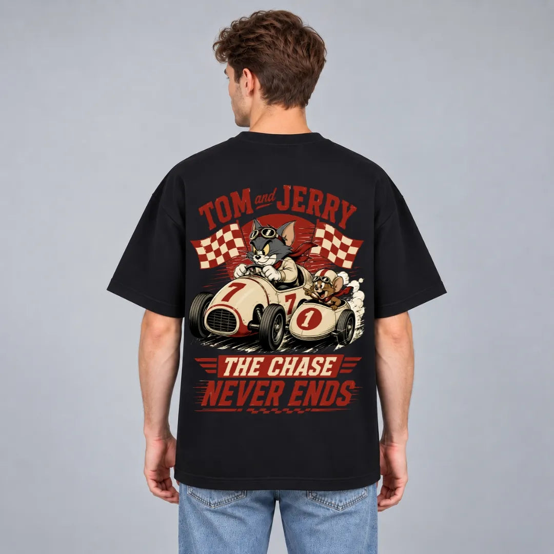 Tom and Jerry Oversized T-Shirt