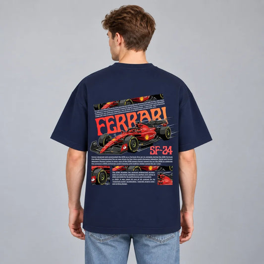 Red Racecar Oversized Tee
