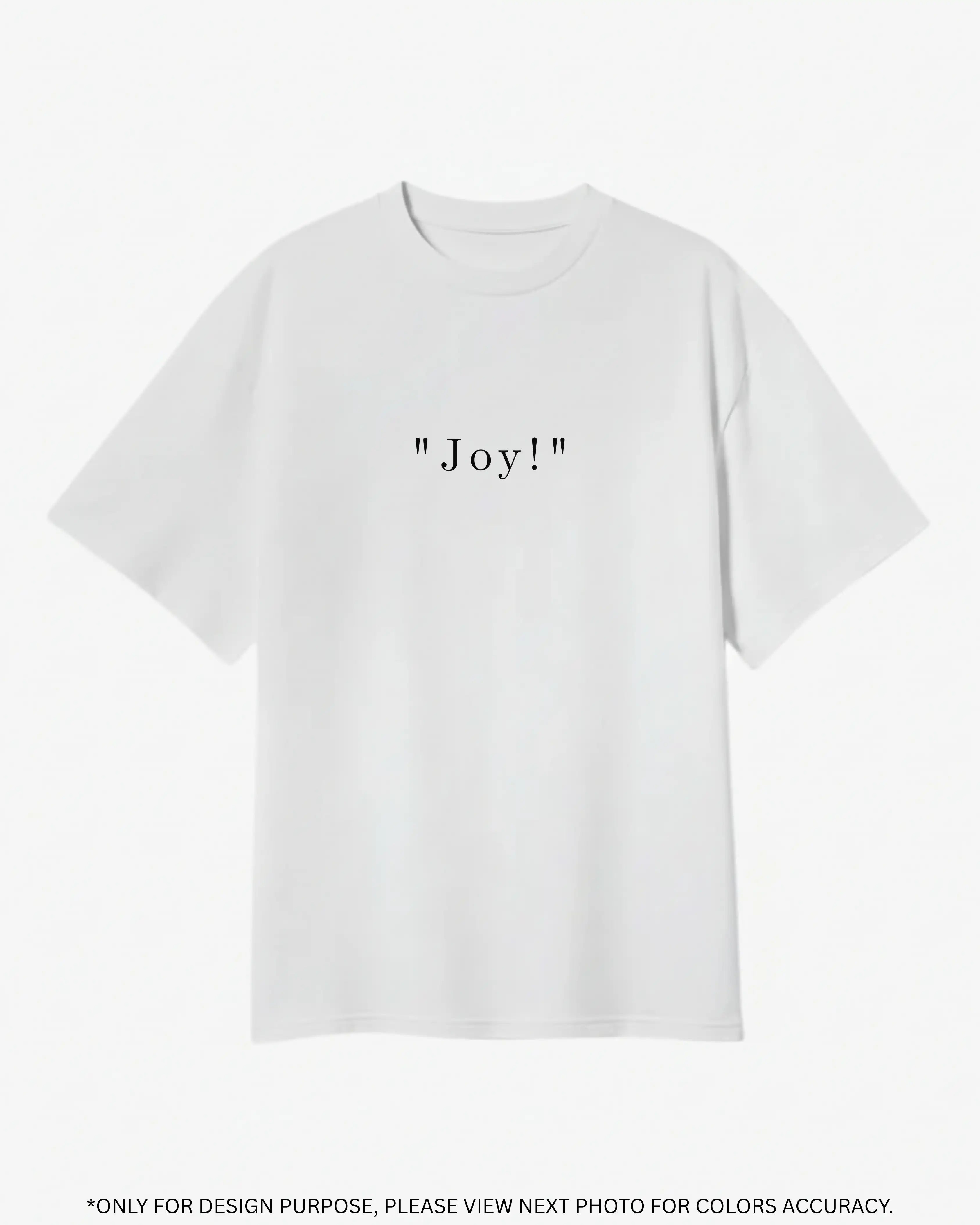 Joy! Oversized unisex Doodle T-Shirt