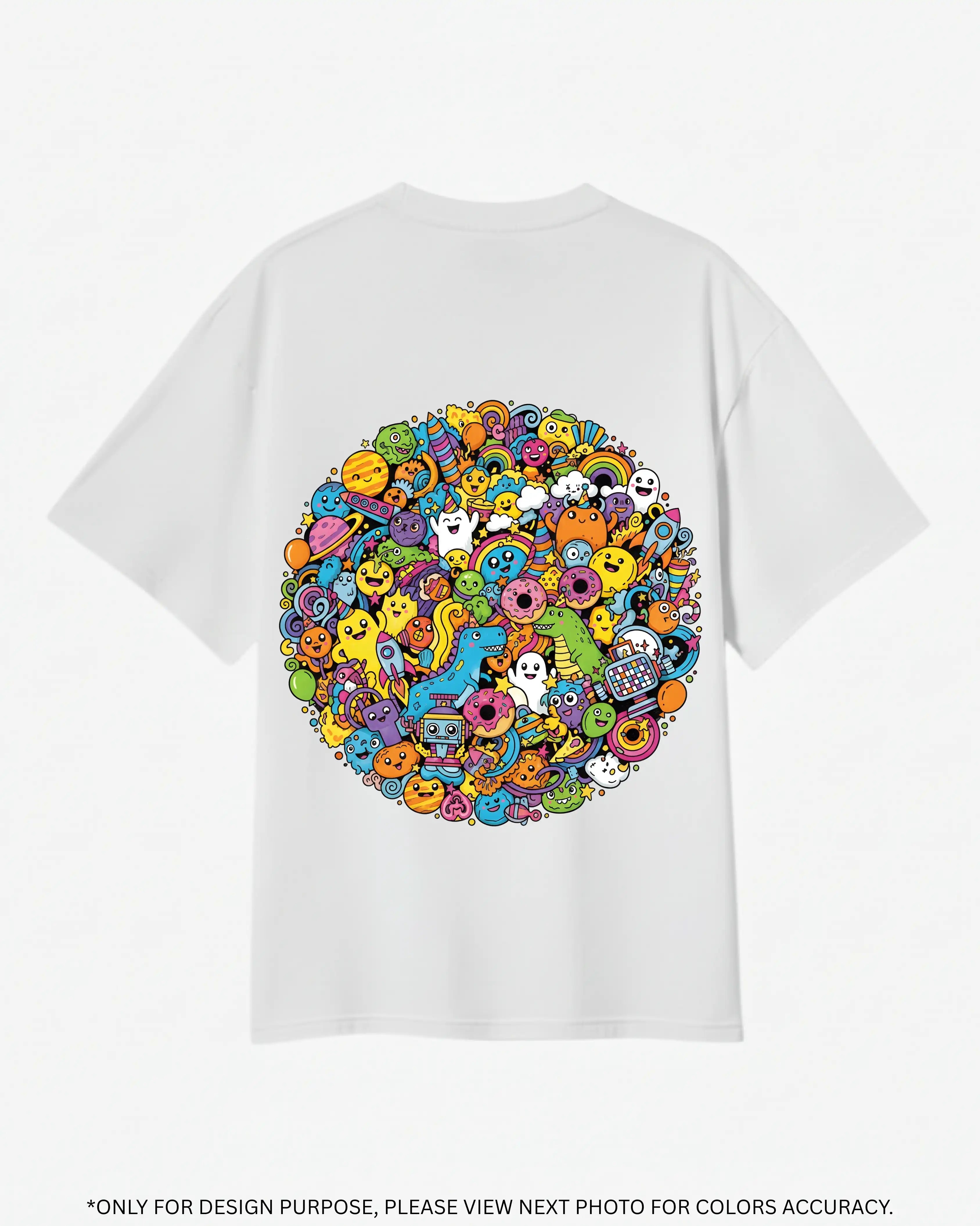 Joy! Oversized unisex Doodle T-Shirt