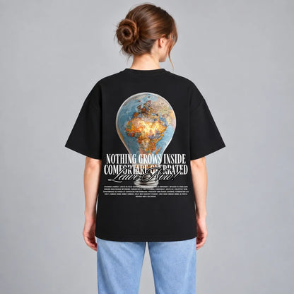 Nothing Grows Inside Oversized T-Shirt