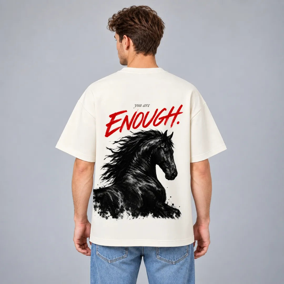 You Are Enough Oversized Tee
