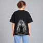 Saiyan Rage Oversized Tee (Black)