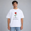 Rose Through Stone Graphic T-Shirt