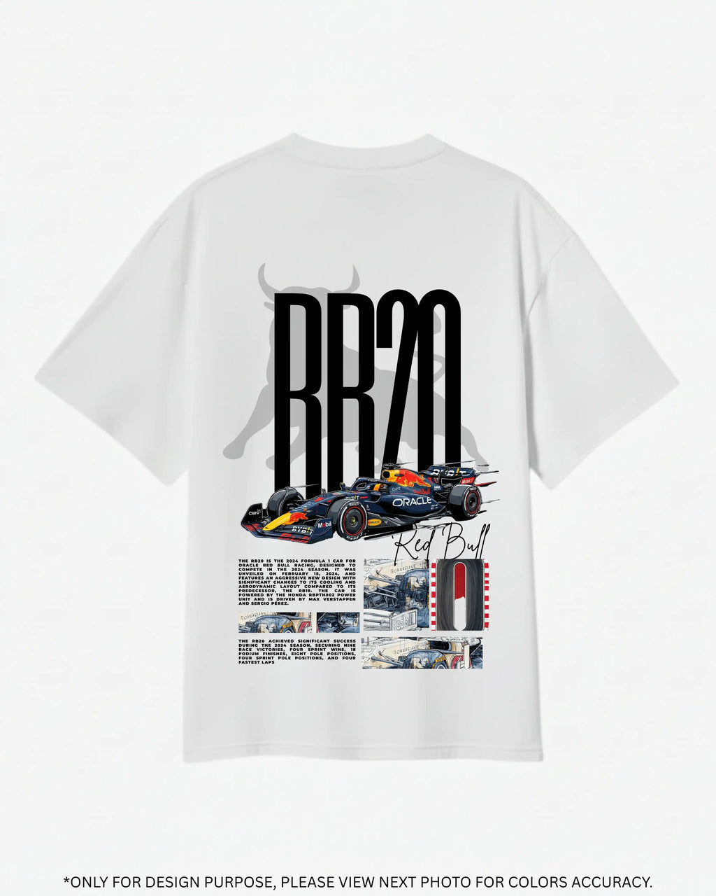 Red Bull RB20 unisex Oversized T-Shirt