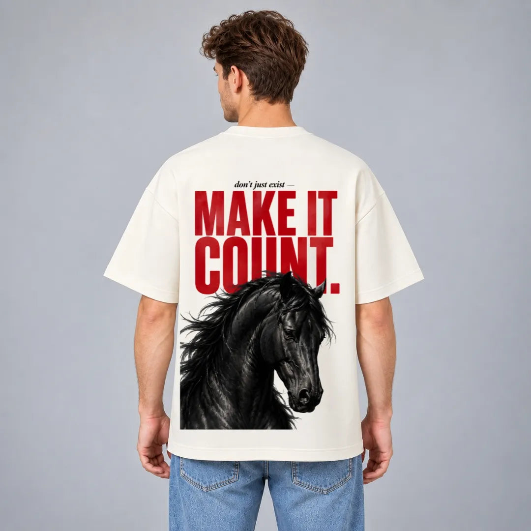 Make It Count Oversized Tee