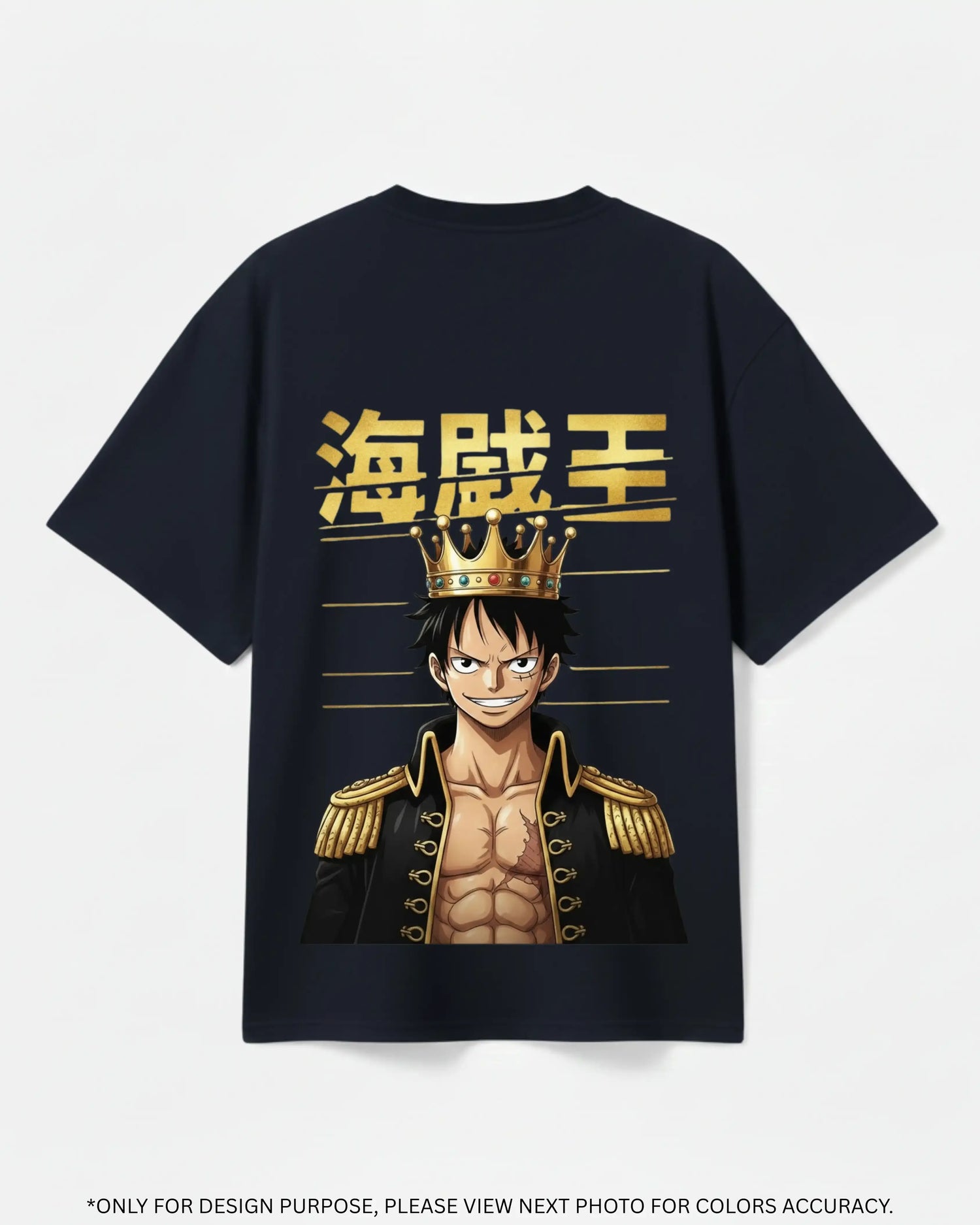 Male Anime Oversize T-shirt