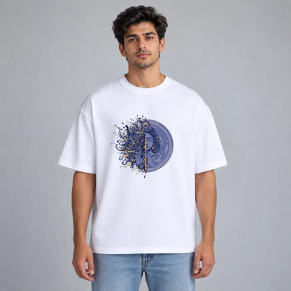 Krishna Flute Oversized Tee