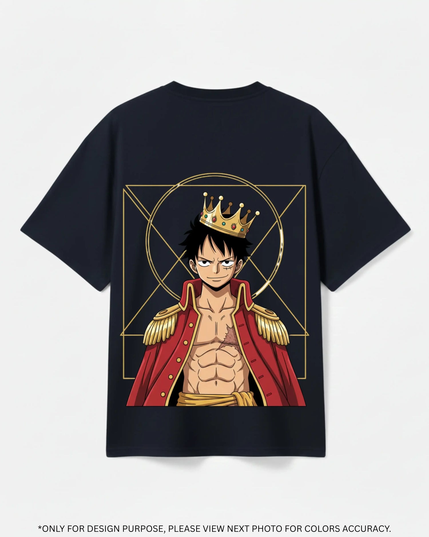 Male Anime Oversize T-shirt