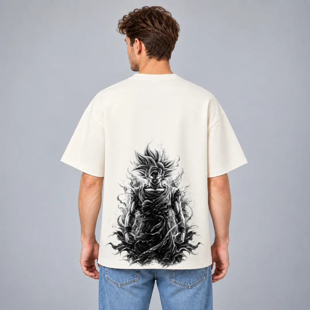 Saiyan Rage Oversized Tee