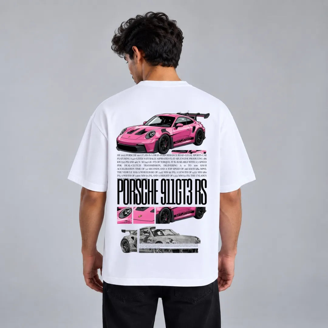 GT3 RS Pink Oversized Tee