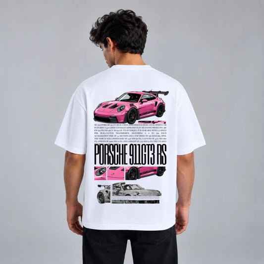 GT3 RS Pink Oversized Tee