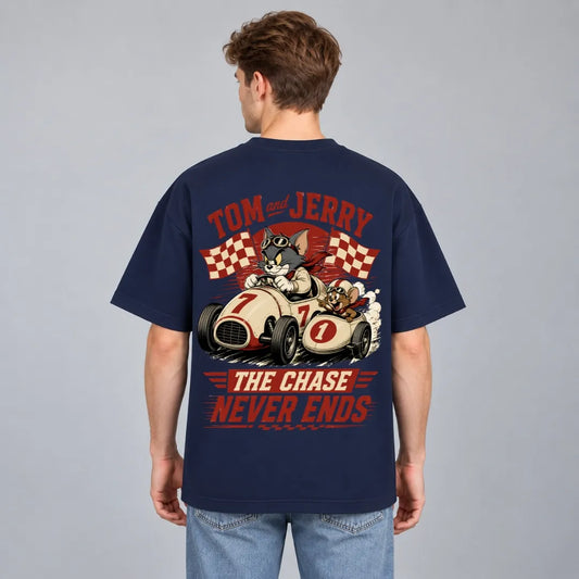 Tom and Jerry Oversized T-Shirt