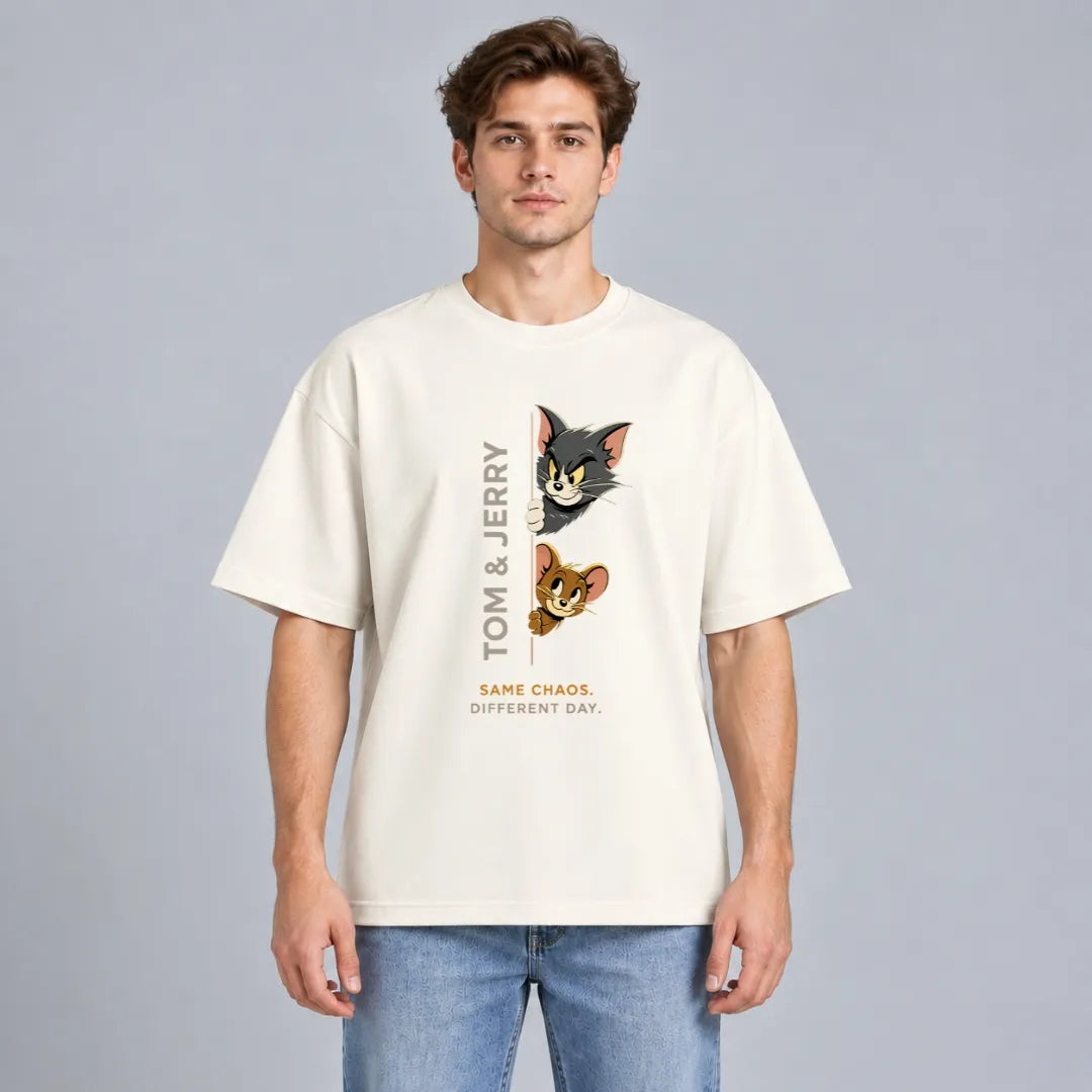 TOM & JERRY Oversized Tee