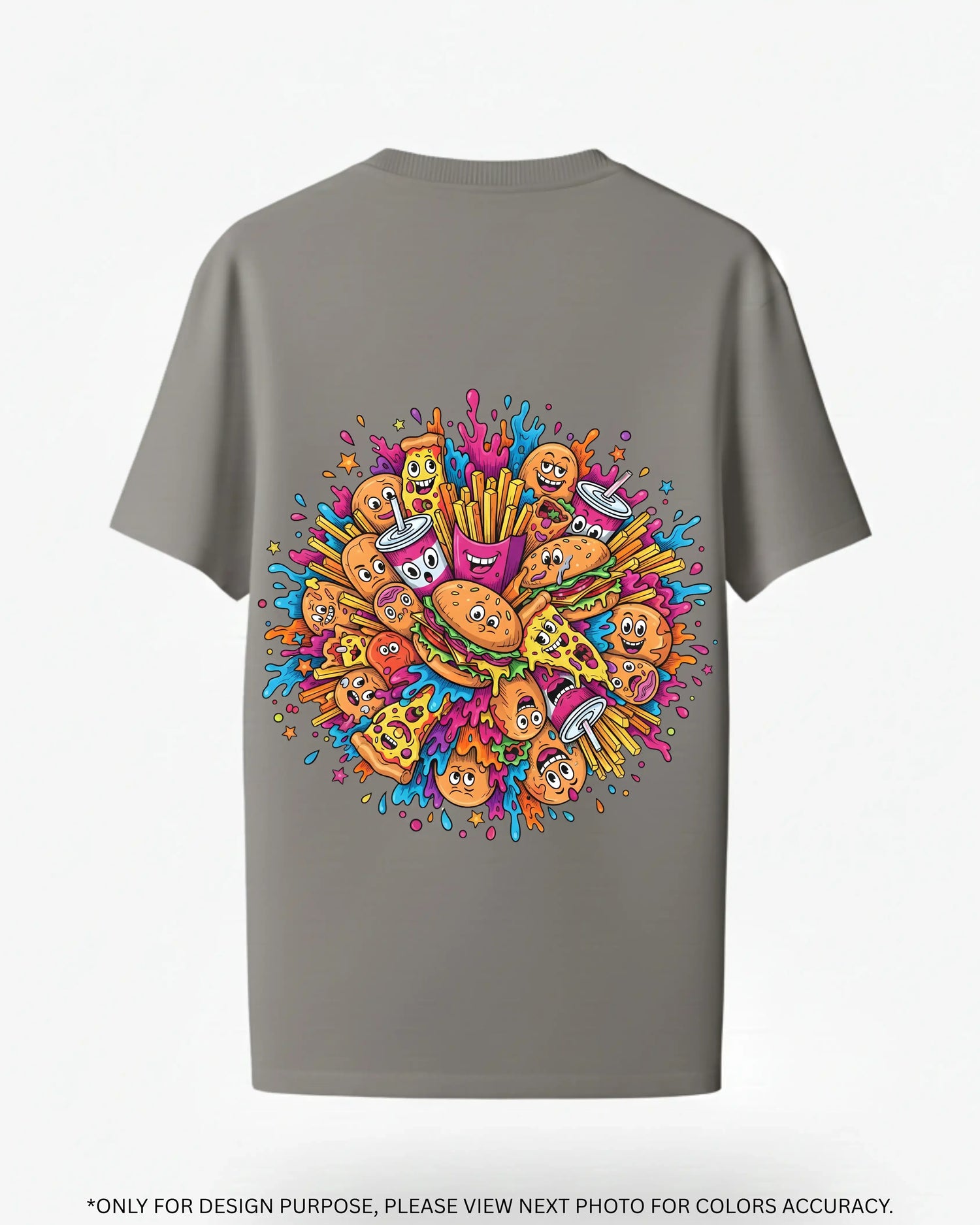 Female Doodle Oversize T-shirt