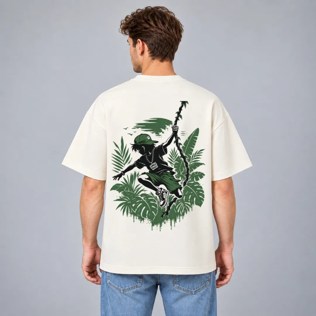 Vine Swing Jungle Graphic T-Shirt