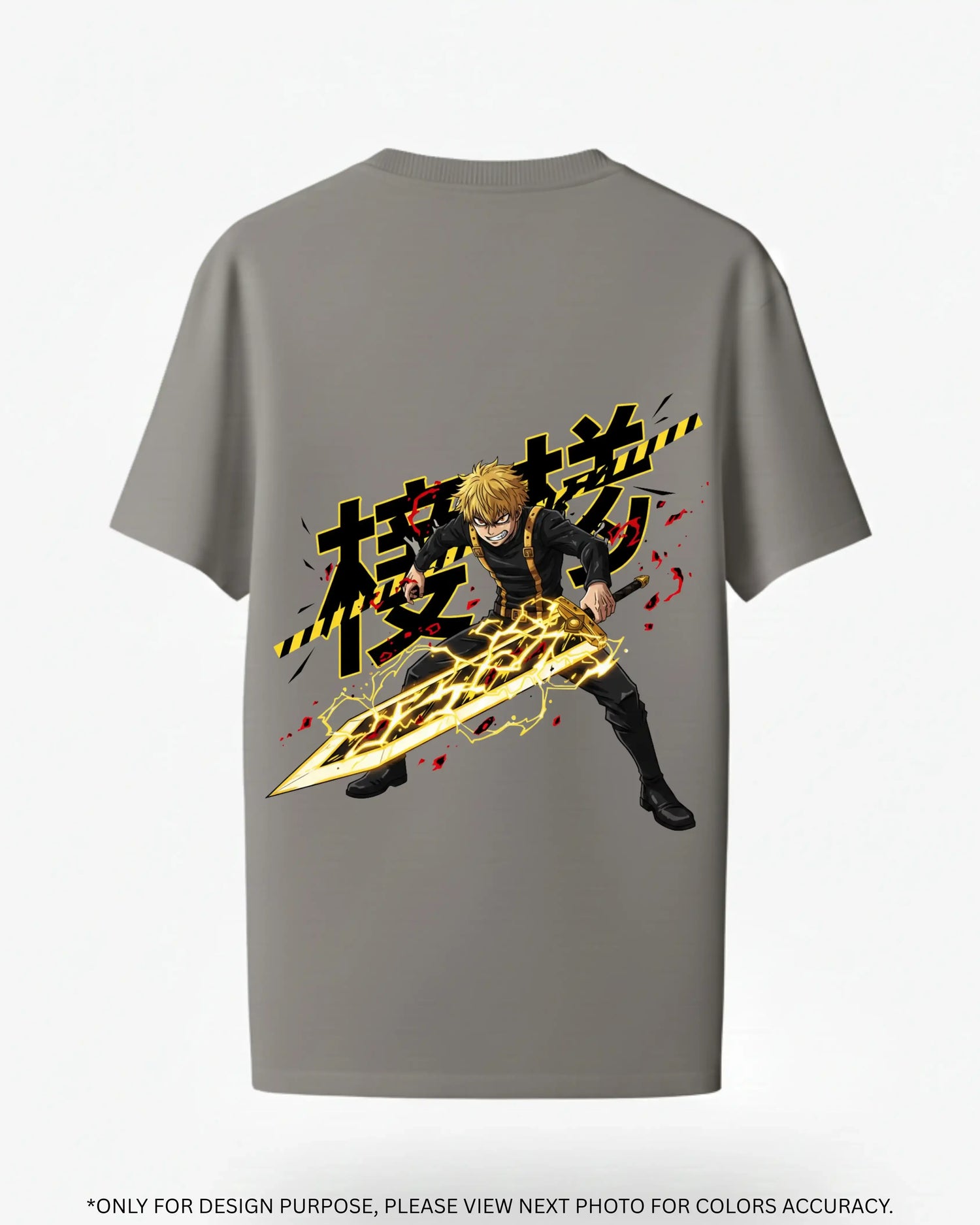 Male Anime Oversize T-shirt