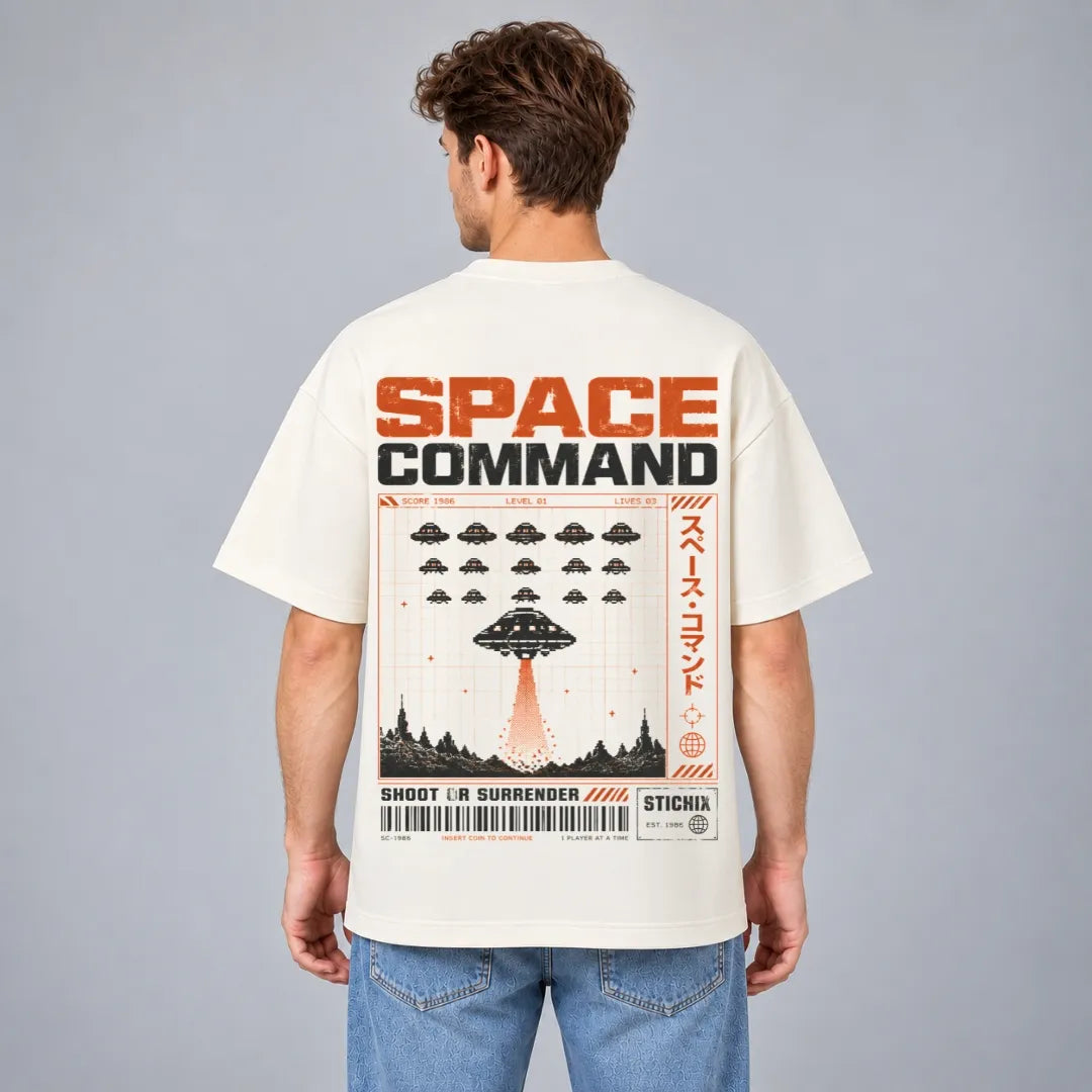Space Command Oversized T-Shirt