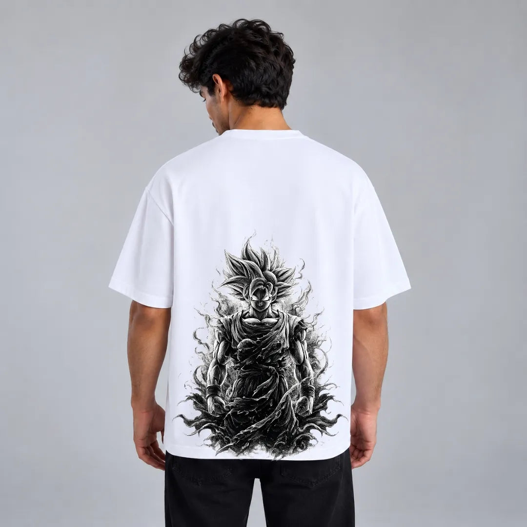 Saiyan Rage Oversized Tee
