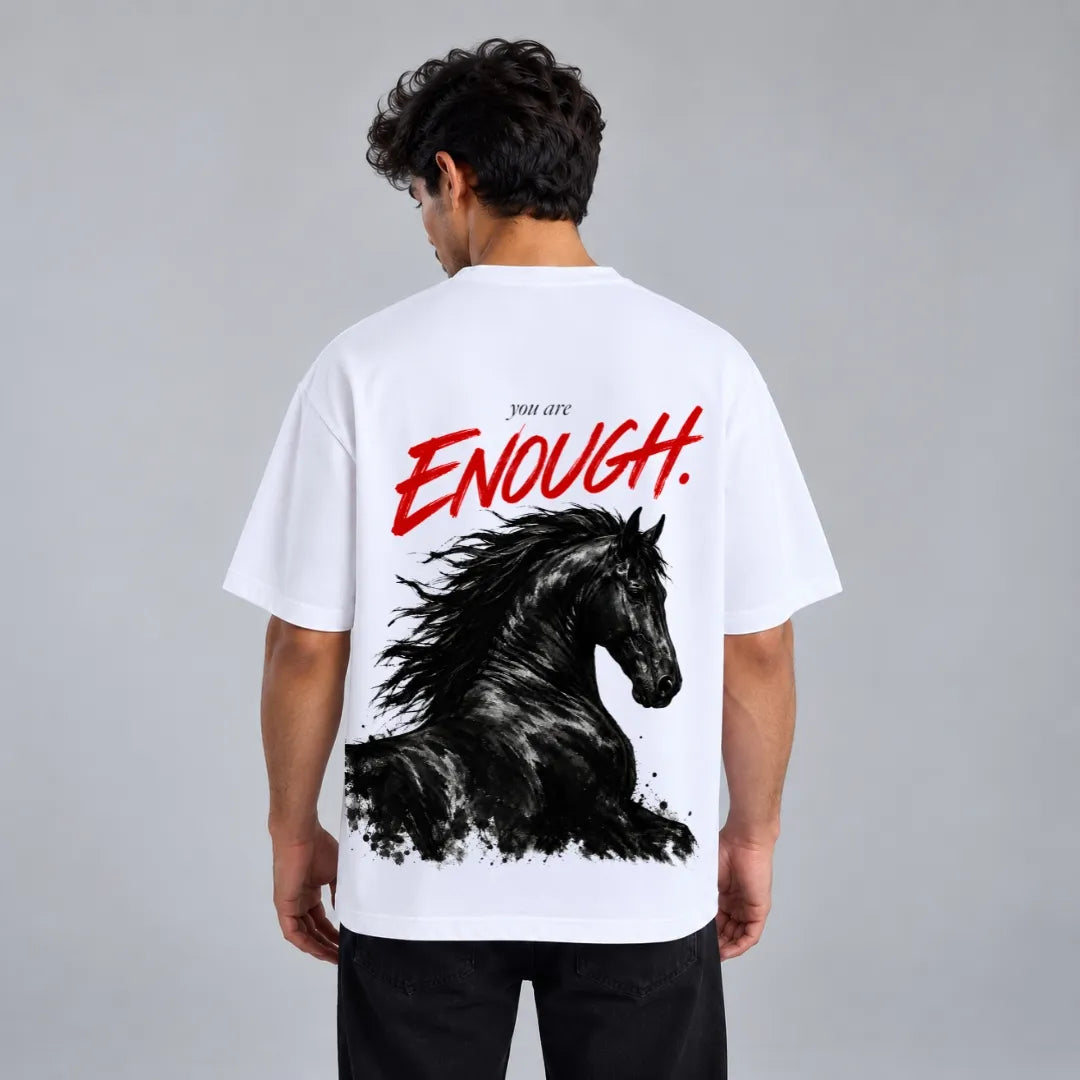 You Are Enough Oversized Tee
