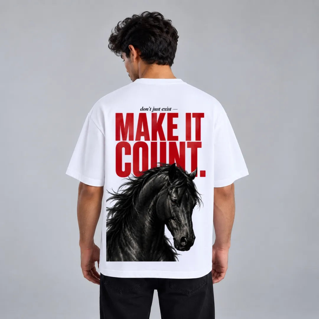 Make It Count Oversized Tee
