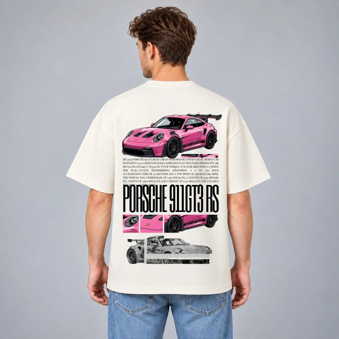 GT3 RS Pink Oversized Tee