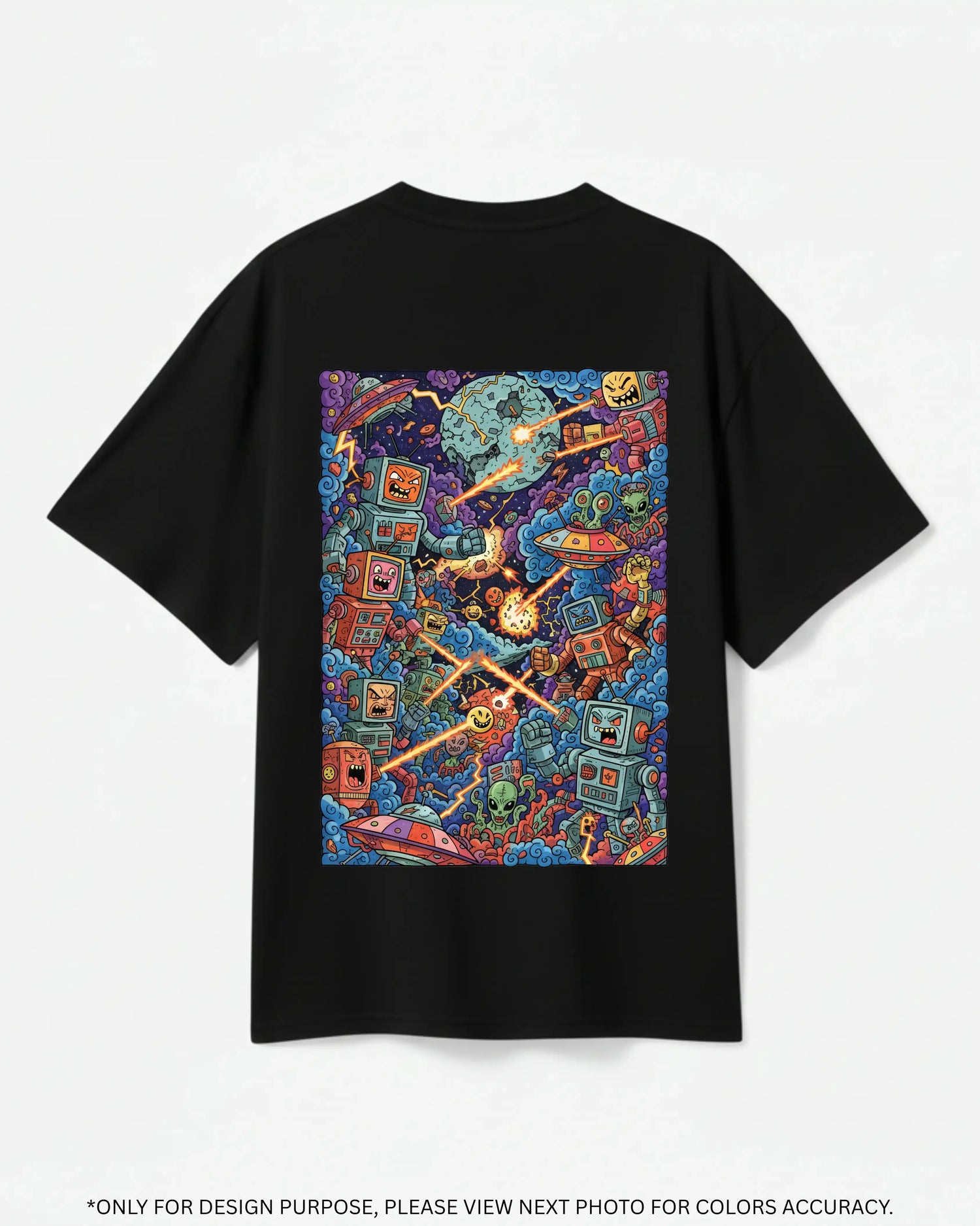 Male Doodle Oversize T-shirt