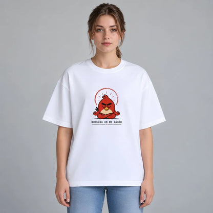 Working On My Anger Oversized T-Shirt