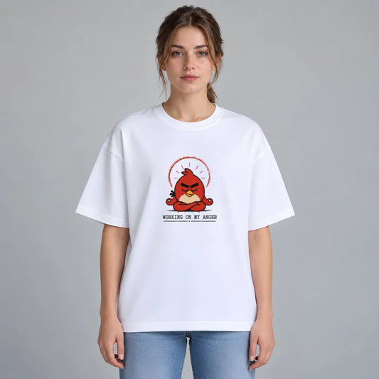 Working On My Anger Oversized T-Shirt