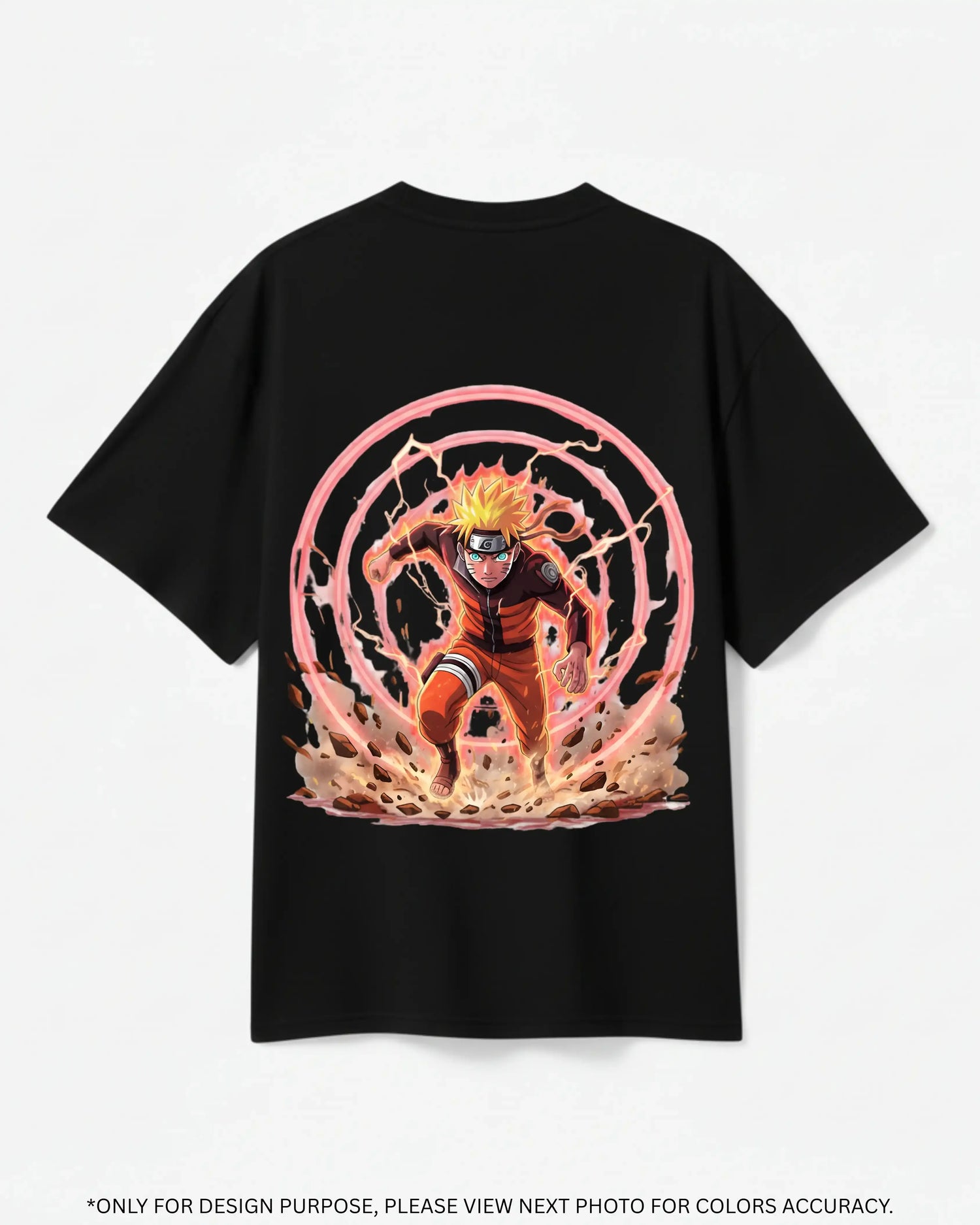Male Anime Oversize T-shirt