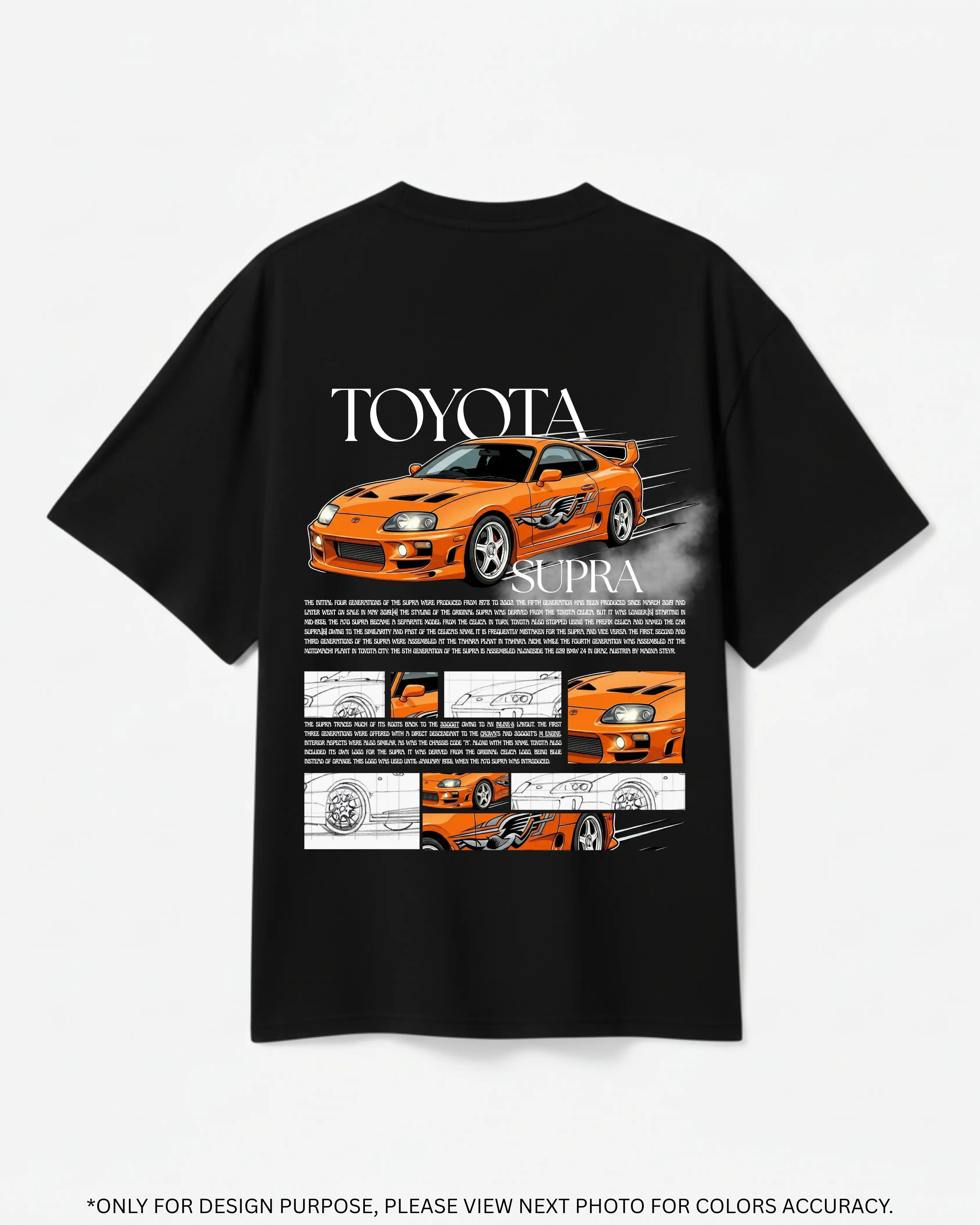 Toyota Supra MK4 Oversized T-Shirt