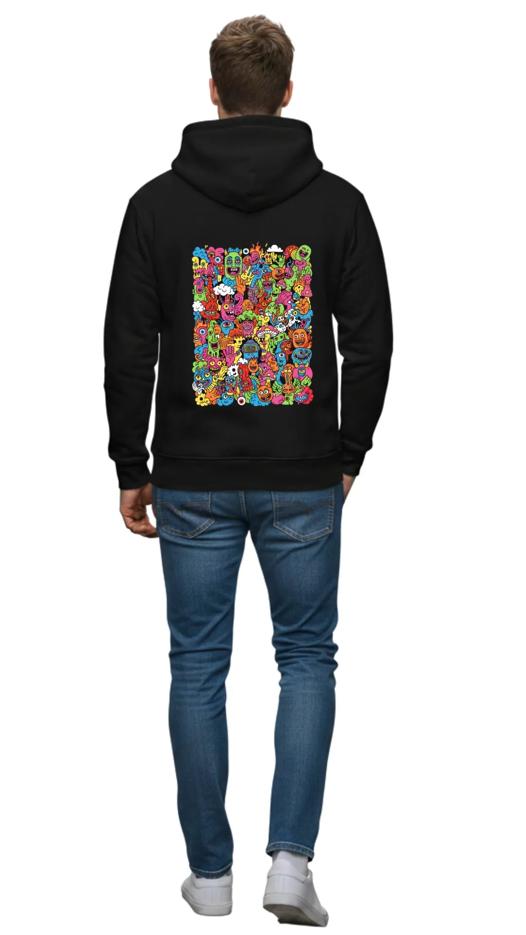 Men Doodle Hoodie
