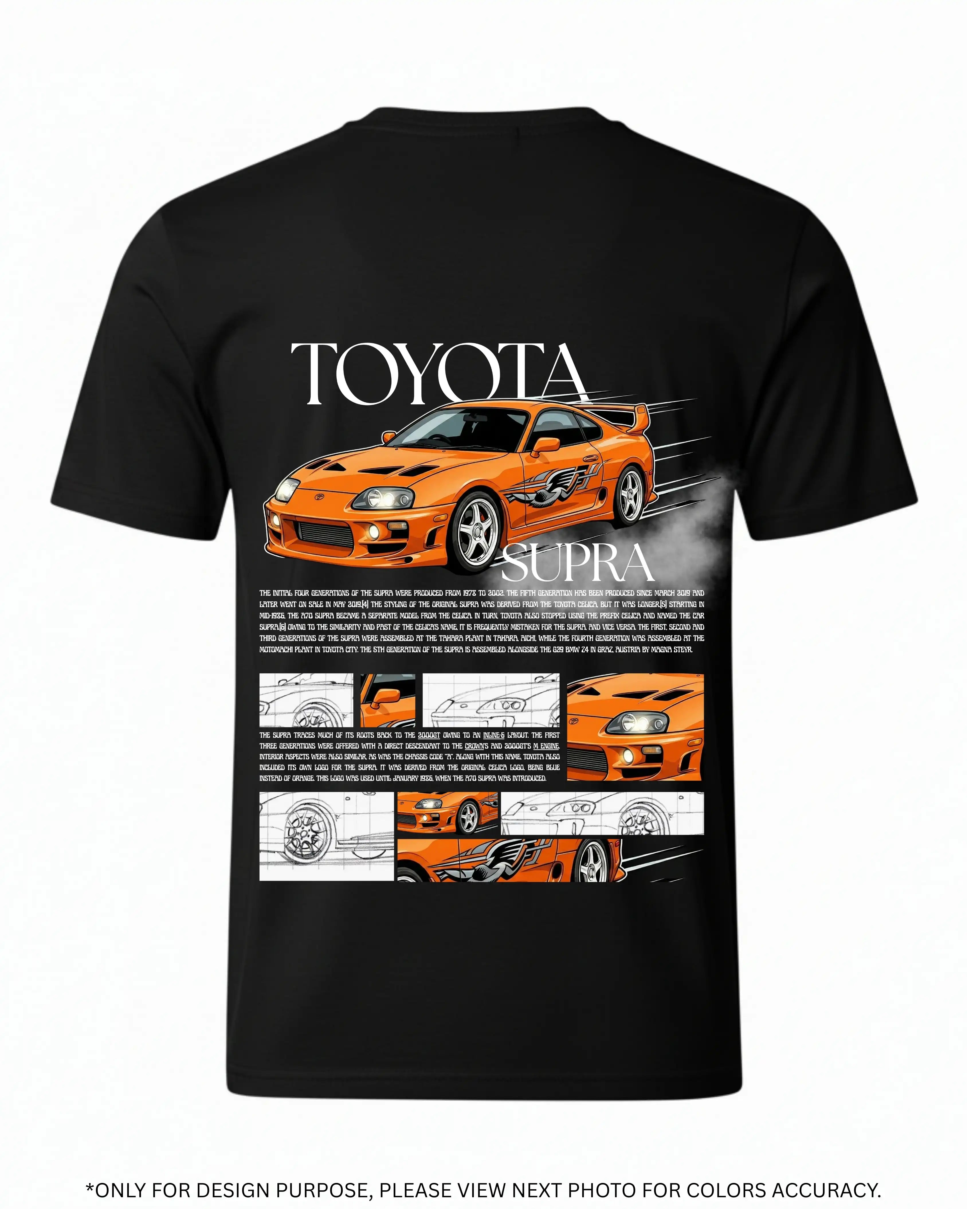 Fast & Furious Supra MK4 JDM T shirt