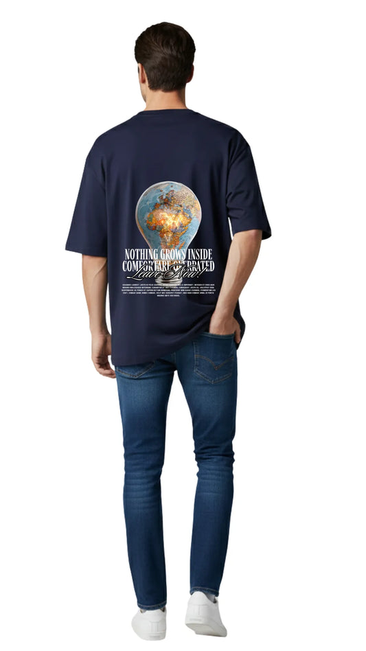 Male Quote Oversize T-shirt
